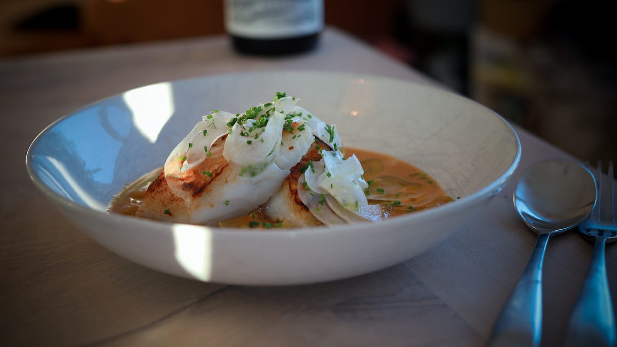 Skrei og fenikkel med chenin blanc